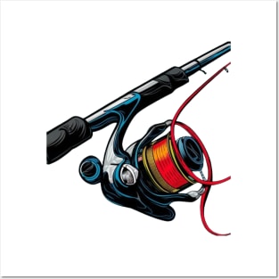 Fishing Reel Posters and Art